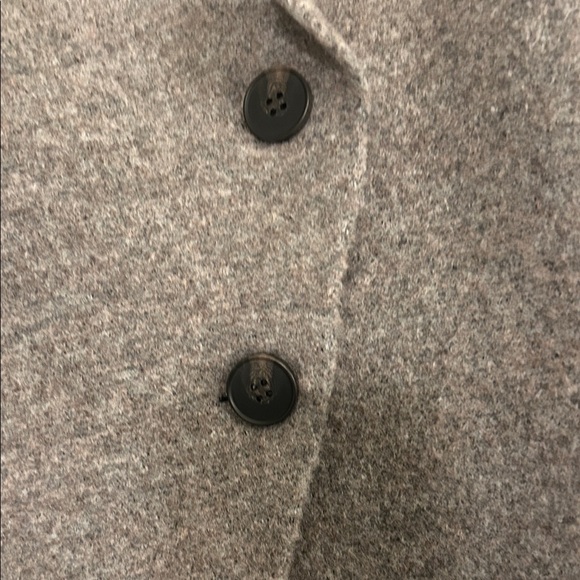 Zara Brown Wool Blend Jacket - Picture 2 of 6